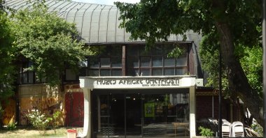 An exterior view of the Museum of African Art, Belgrade, Serbia, June 30, 2025. (Photo by A. Peter Dore)