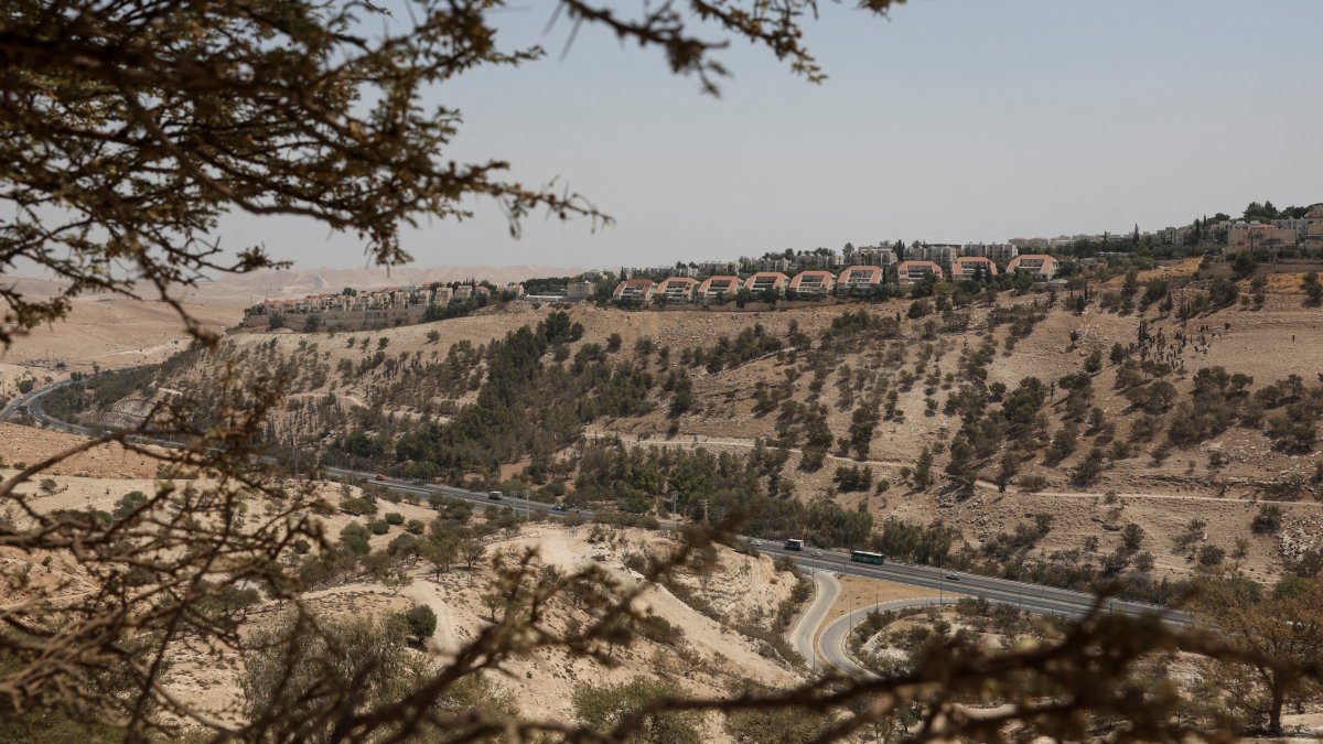 A view of the illegal Israeli settlement of Maale Adumim, in the Israeli-occupied West Bank, Palestine, Aug. 14, 2025. (Reuters Photo)