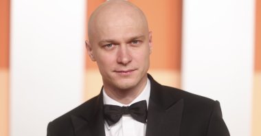 Yura Borisov attends the 2025 Vanity Fair Oscar party hosted by Radhika Jones held at Wallis Annenberg Center for the Performing Arts in Beverly Hills, California, U.S., March 2, 2025. (Getty Images)