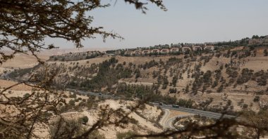 A view of the illegal Israeli settlement of Maale Adumim, in the Israeli-occupied West Bank, Palestine, Aug. 14, 2025. (Reuters Photo)