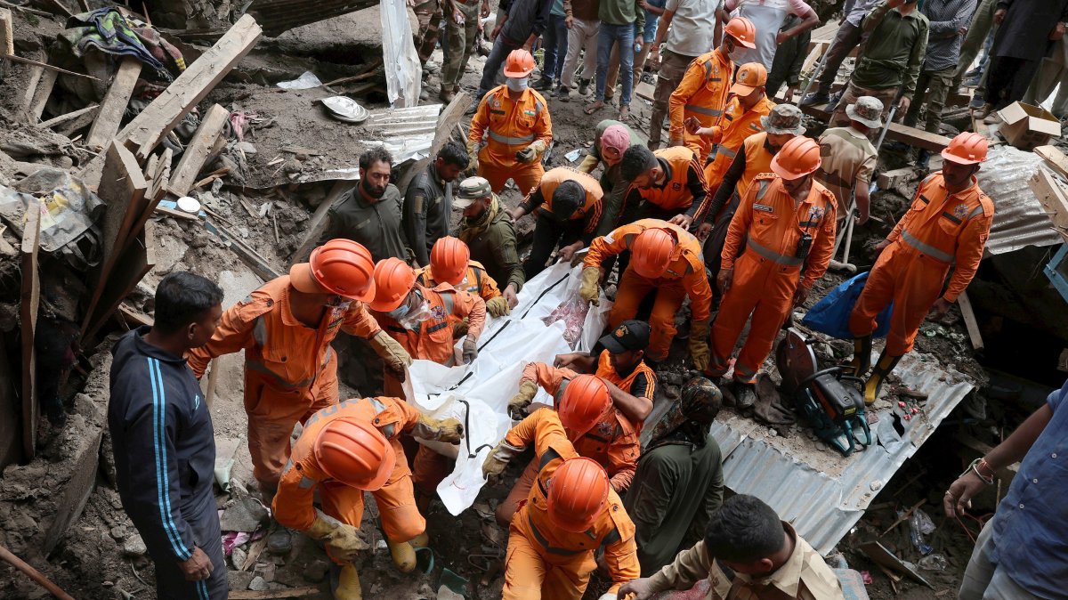 Kashmir flash floods kill 60, scores missing amid torrential rains