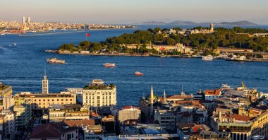 An aerial view of the Bosporus and Istanbul, Türkiye, July 5, 2025. (Shutterstock Photo)