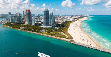 An aerial view of Miami Beach. (Shutterstock Photo)