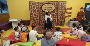 The Erzurum Culture Road Festival continues with various activities, Erzurum, Türkiye, Aug. 17, 2025. (AA Photo)