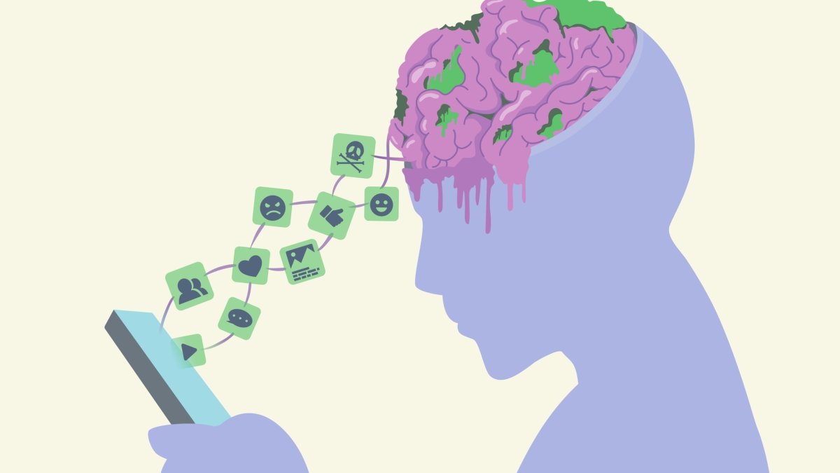"Brain rot is explained as the supposed deterioration of a person’s mental or intellectual state, especially viewed as the result of overconsumption of material, now particularly online content, considered to be trivial or unchallenging." (Shutterstock Photo)