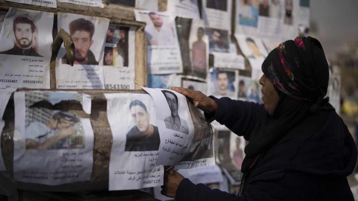 Over 300K people missing in Syria since 1970s: Commission