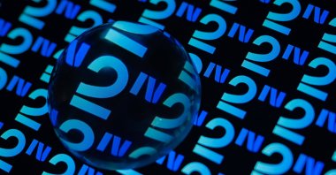 This illustration picture shows a screen displaying the logo of the social media application Next Sosyal, Istanbul, Türkiye, July 25, 2025. (AA Photo)