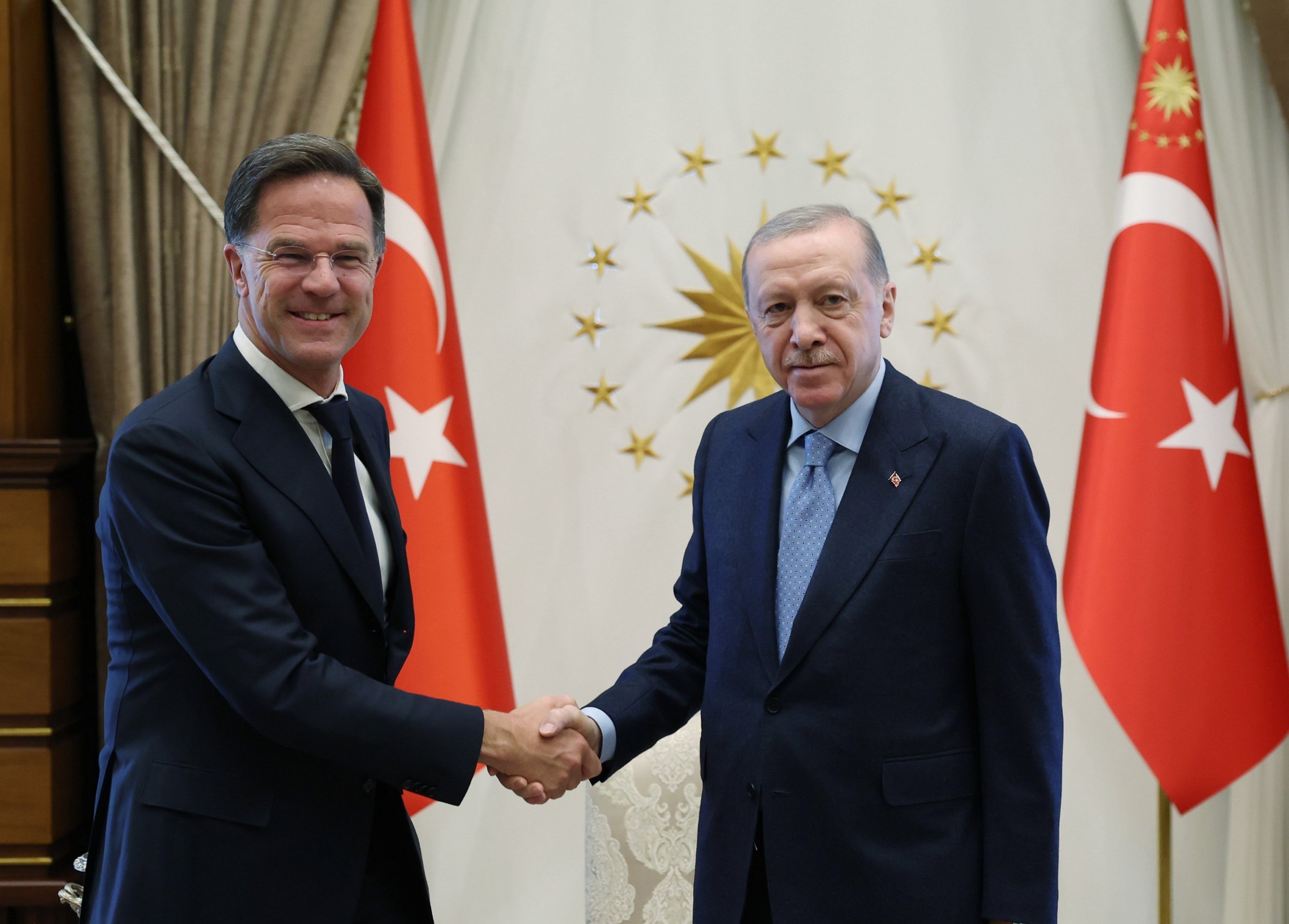 Erdoğan, Rutte discuss Ukraine security guarantees