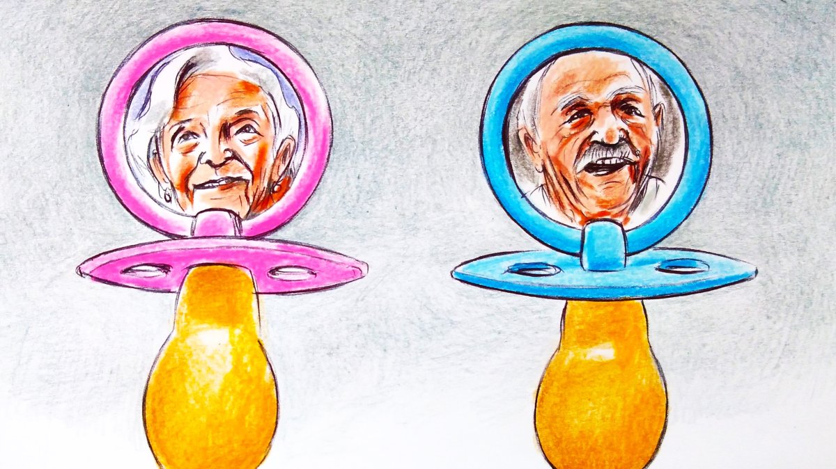&quot;The elderly Turkish population (65-plus) has almost reached 9,5 million, by half a million increase within a year.&quot; (Illustration by Erhan Yalvaç)