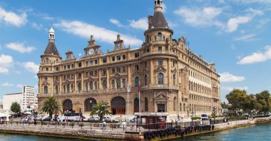 A general view of the Haydarpaşa Station in Kadıköy, Istanbul, in this undated file photo. (Shutterstock Photo)