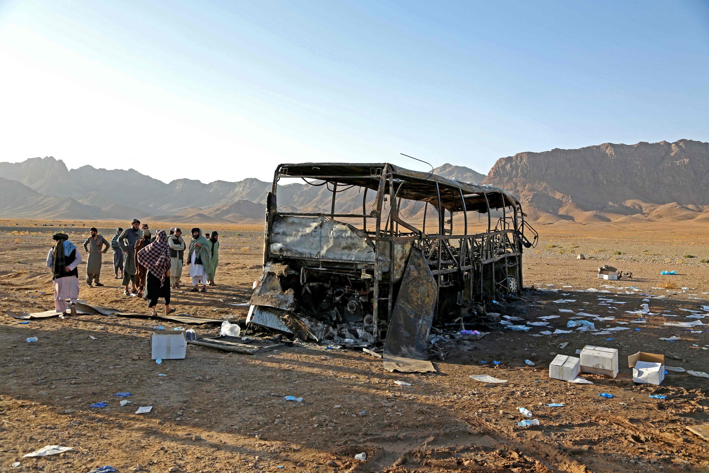 Death toll in Afghanistan migrants bus crash climbs to 78