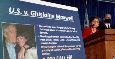 Audrey Strauss, Acting United States Attorney for the Southern District of New York speaks alongside William F. Sweeney Jr., Assistant Director-in-Charge of the New York Office, at a news conference announcing charges against Ghislaine Maxwell for her role in the sexual exploitation and abuse of minor girls by Jeffrey Epstein in New York City, New York, U.S., July 2, 2020. (Reuters Photo)