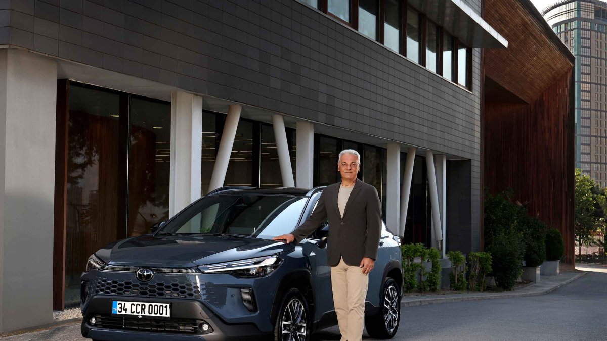 Toyota Türkiye Marketing and Sales Inc. CEO Ali Haydar Bozkurt, Aug. 24, 2025. (AA Photo)