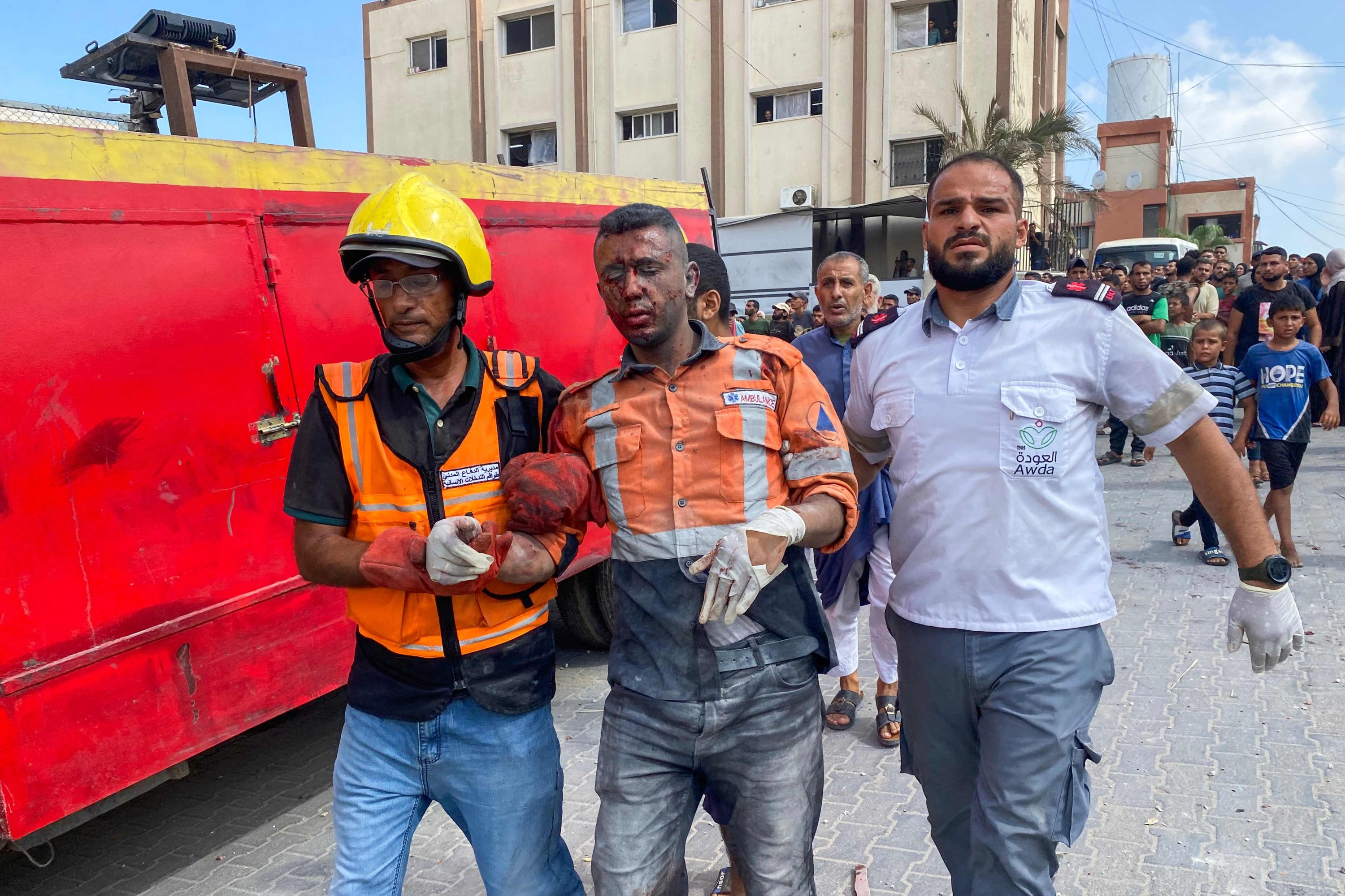 4 journalists among 15 killed in Israeli strike on Gaza hospital