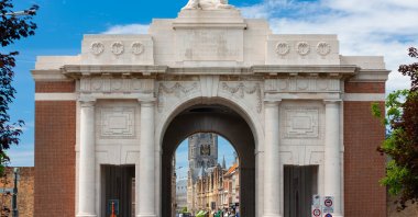 A general view of the British war memorial, Menen Gate. (Shutterstock Photo)