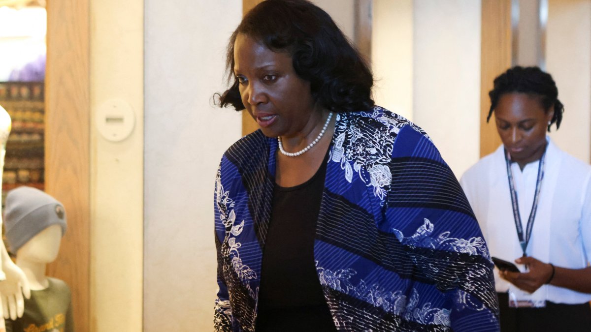 Federal Reserve Governor Lisa Cook attends the Federal Reserve Bank of Kansas City&#039;s 2025 Jackson Hole economic symposium, "Labor Markets in Transition: Demographics, Productivity, and Macroeconomic Policy" in Jackson Hole, Wyoming, U.S., Aug. 23, 2025. (Reuters Photo)