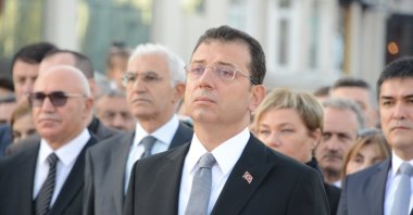 Ekrem Imamoğlu attends an event in Istanbul, Türkiye, Nov. 10, 2019. (Shutterstock Photo)