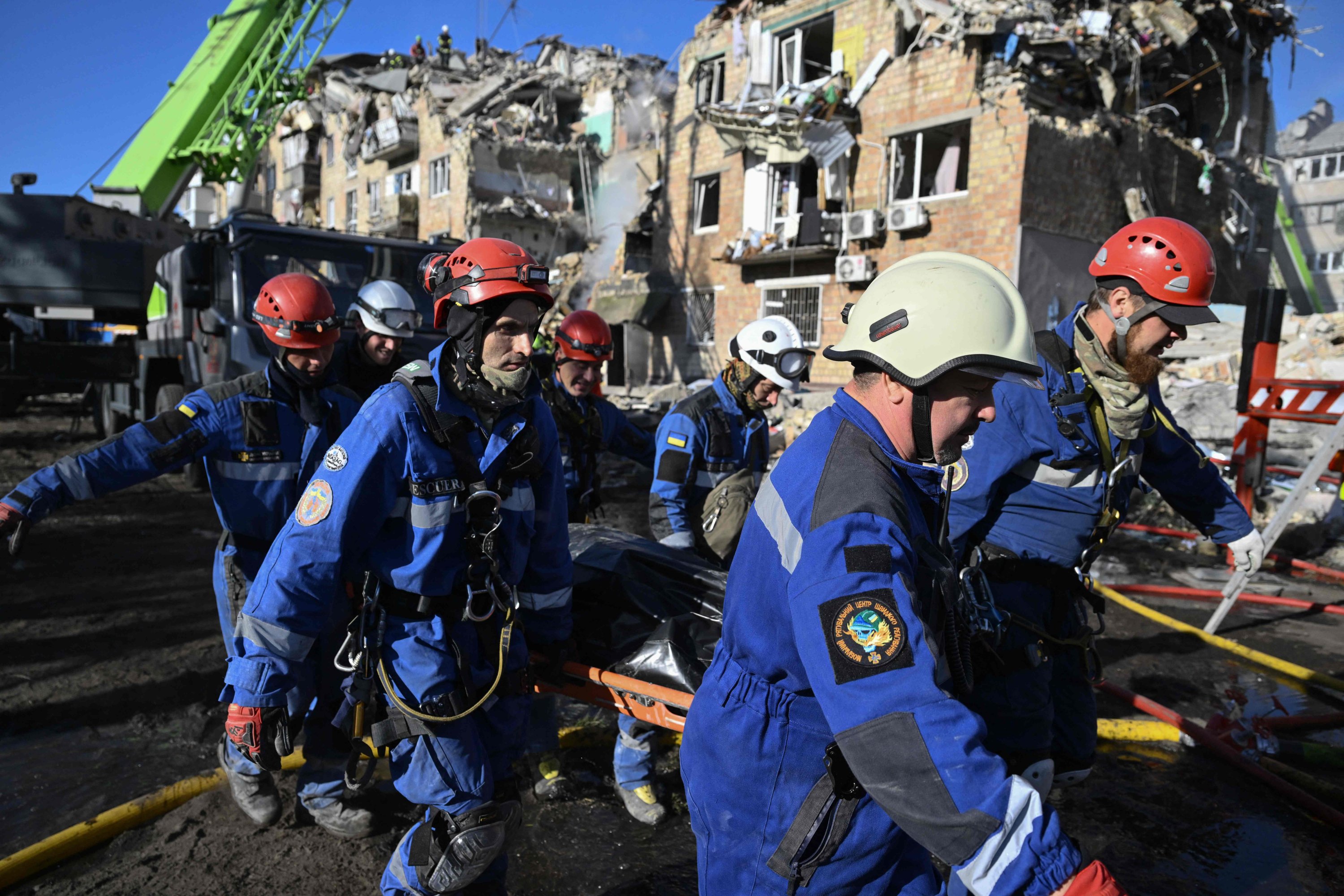 3 children among 14 dead in mass Russian attack in Ukraine's Kyiv