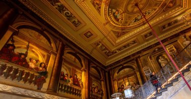King&#039;s Great staircase in Kensington palace. (Shutterstock Photo)