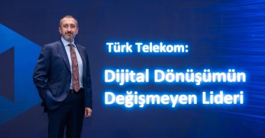 Türk Telekom CEO poses for a photo after a press conference on the extension of the company&#039;s concession agreement, Istanbul, Türkiye, Aug. 28, 2025. (AA Photo)