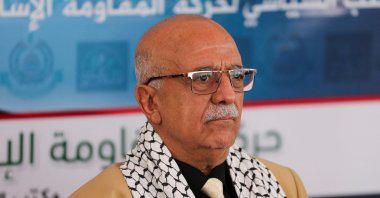 Head of the Houthi-led government Ahmad al-Rahawi attends an event in Sanaa, Yemen, Aug. 19, 2024. (Reuters Photo)