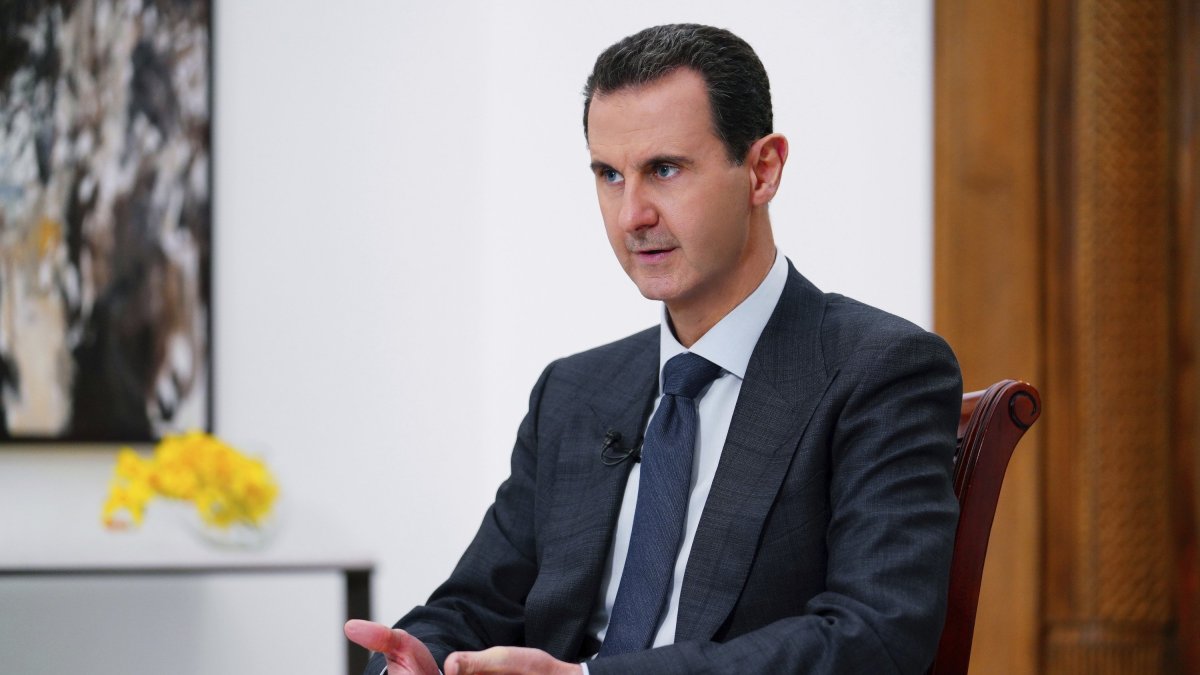 Bashar Assad speaks in Damascus, Syria, Nov. 9, 2019. (AP File Photo)