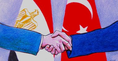 &quot;The renewed rapprochement between Türkiye and Egypt has already produced tangible policy outcomes at both regional and global levels.&quot; (Illustration by Erhan Yalvaç)