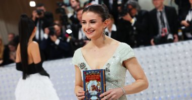 Chloe Malle at the 2023 Met Gala: Karl Lagerfeld: A Line of Beauty, held at the Metropolitan Museum of Art, New York, U.S., May 1, 2023. (Getty Images)