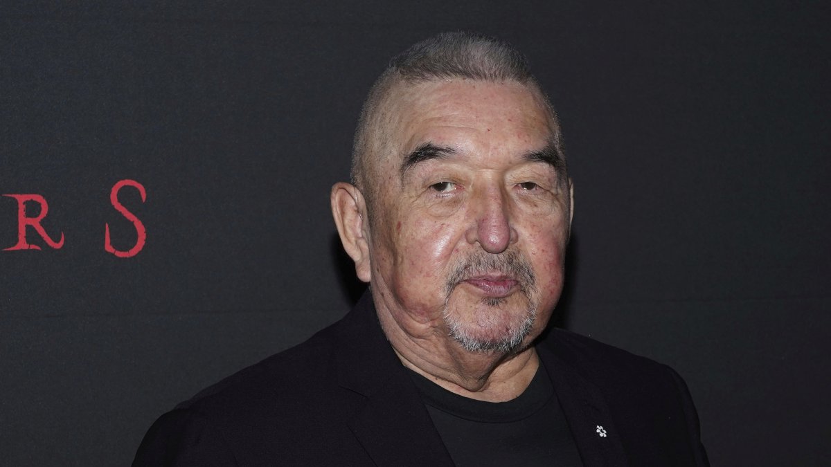 Graham Greene attends a screening of &quot;Antlers&quot; at Regal Essex Crossing in New York, U.S., Oct. 25, 2021. (AP Photo)