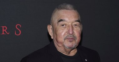 Graham Greene attends a screening of &quot;Antlers&quot; at Regal Essex Crossing in New York, U.S., Oct. 25, 2021. (AP Photo)