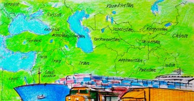 &quot;The simultaneous developments in three different geographical locations of the Turkic world (Avaza, Kars and Bishkek) reflect not a series of coincidences but rather the manifestation of a shared vision and coordinated strategic thinking.&quot; (Illusration by Erhan Yalvaç)