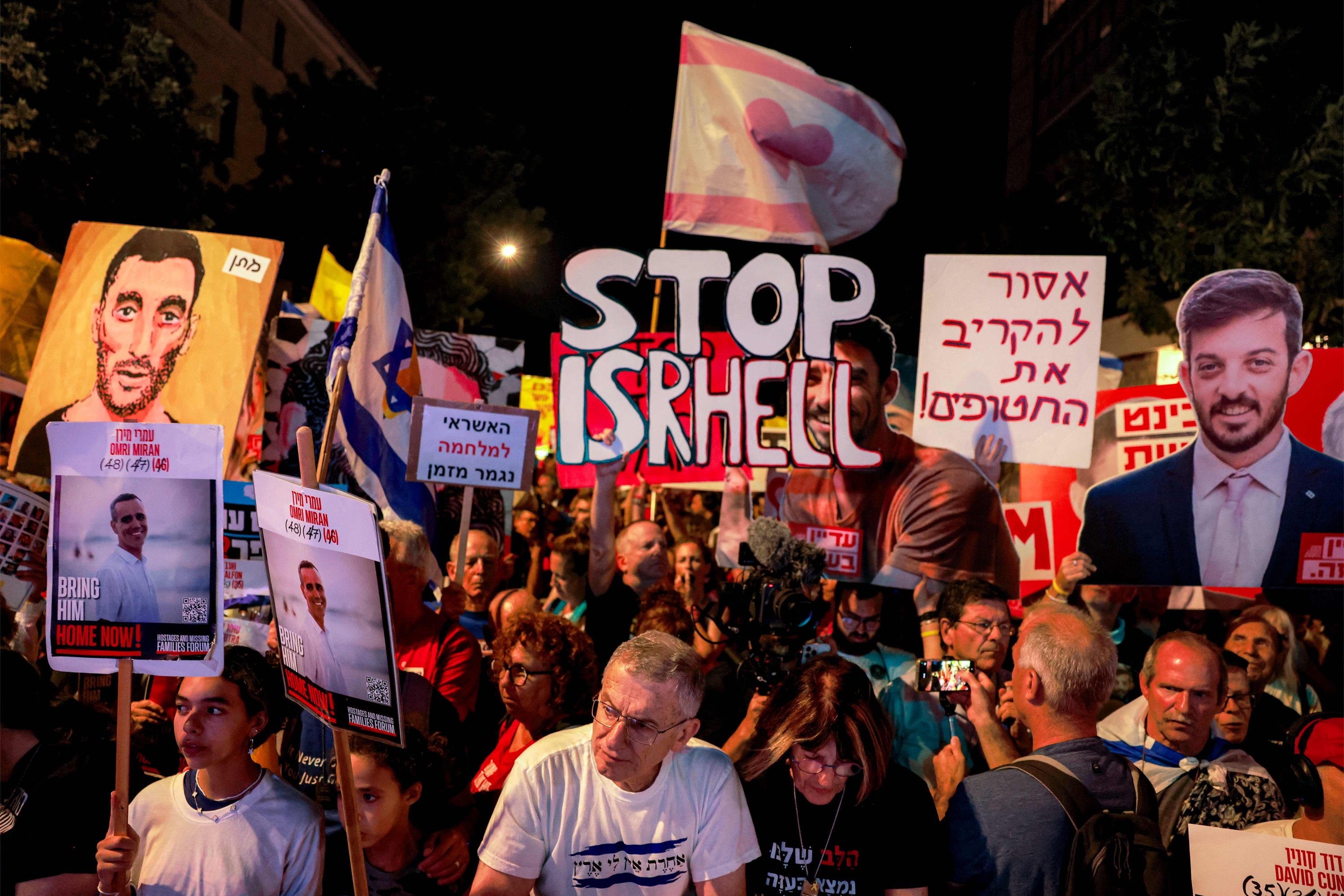 Hostage families urge Israel to agree to cease-fire deal OK'd by Hamas