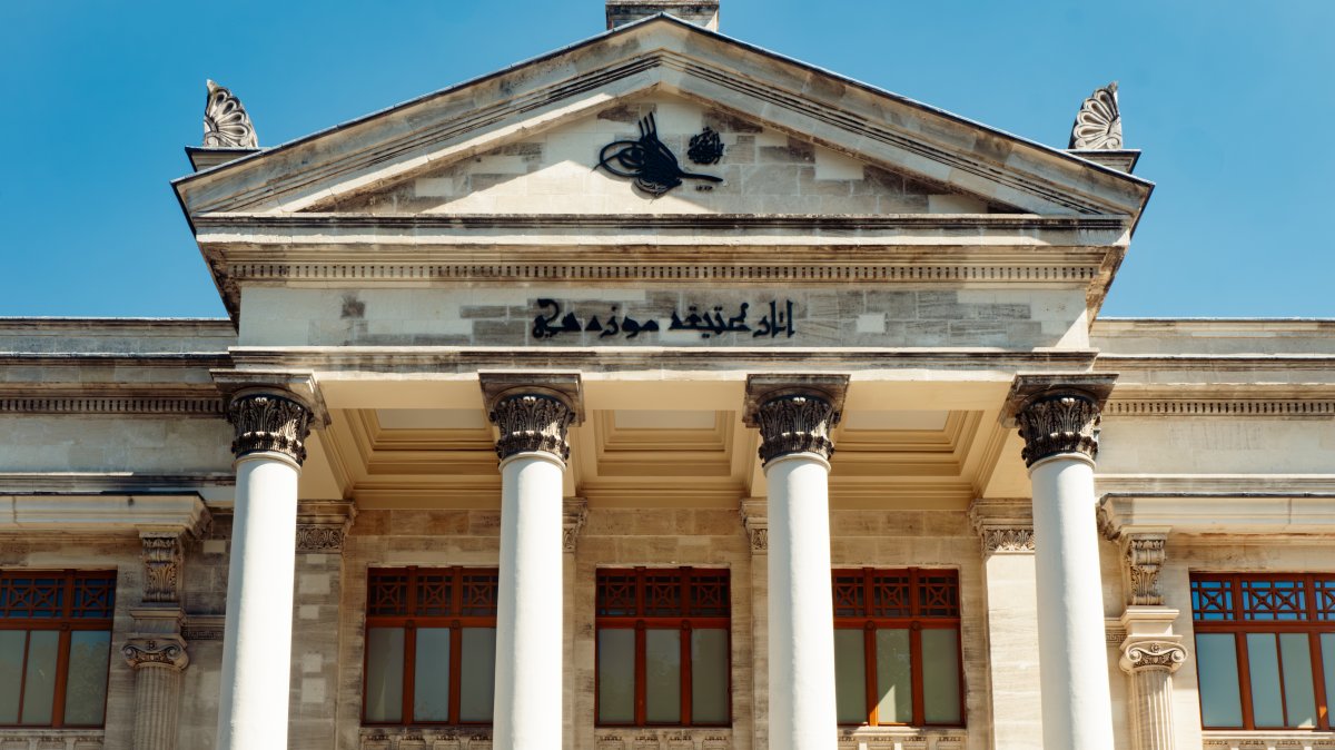 The historic building of the Istanbul Archaeological Museum, Istanbul, Türkiye, Nov. 15., 2024. (Shutterstock Photo)