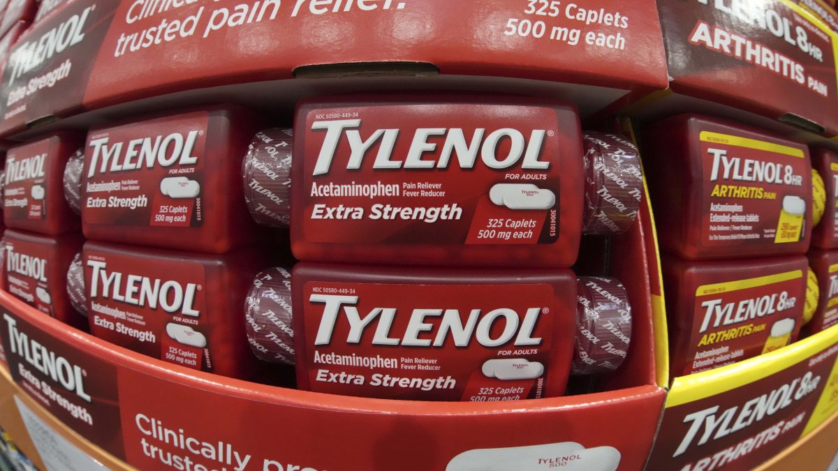 This is a display of Tylenol Extra Strength on display in a Costco Warehouse in Pittsburgh, Jan. 26, 2023. (AP File Photo)