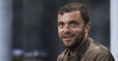 Italian sports journalist, Fabrizio Romano, attends the Serie A football match between Internazionale and Lazio at Stadio Giuseppe Meazza, Milan, Italy, May 18, 2025. (Getty Images Photo)