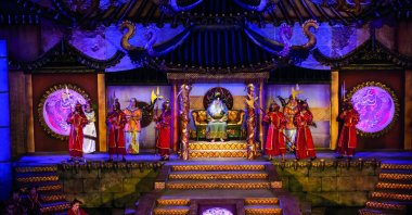 The 32nd International Aspendos Opera and Ballet Festival will take place from Sept. 14 to Oct. 1 at the historic Aspendos Ancient Theater, Antalya, southern Türkiye. (AA Photo)