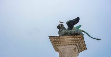 Winged lion of Saint Mark. (Shutterstock Photo)