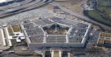 The Pentagon is seen from the air in Washington, D.C., U.S., March 3, 2022. (Reuters File Photo)