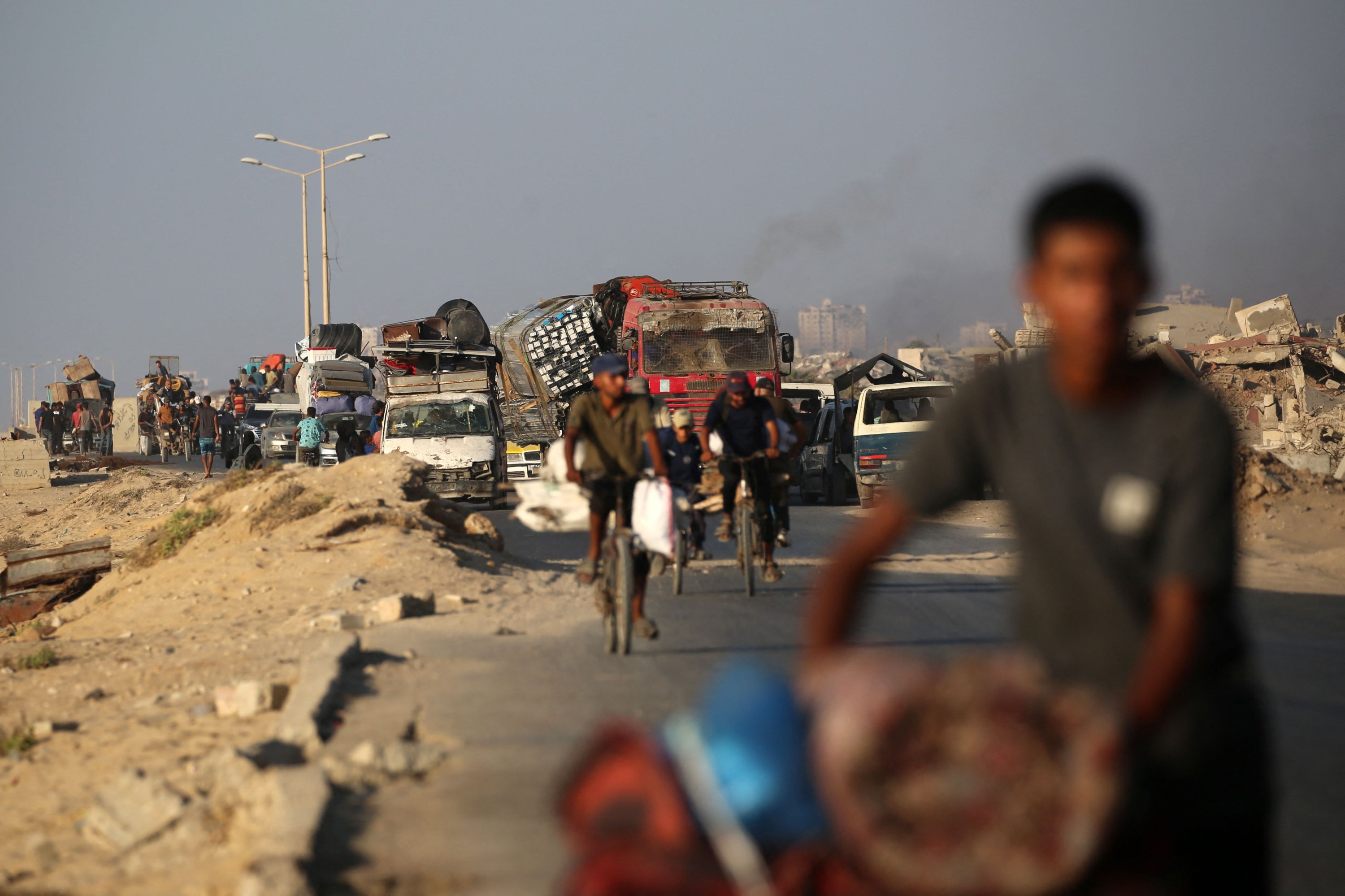 Israeli army tells residents to leave Gaza City  as it expands assault