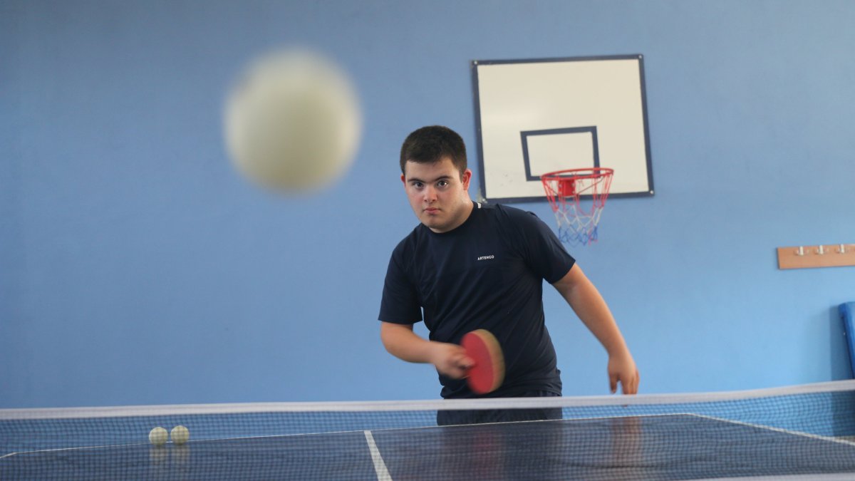Turkish Down syndrome table tennis star Onur eyes national glory