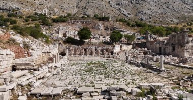 A general view of Sagalassos, Burdur, southern Türkiye, Aug. 28, 2025. (AA Photo)