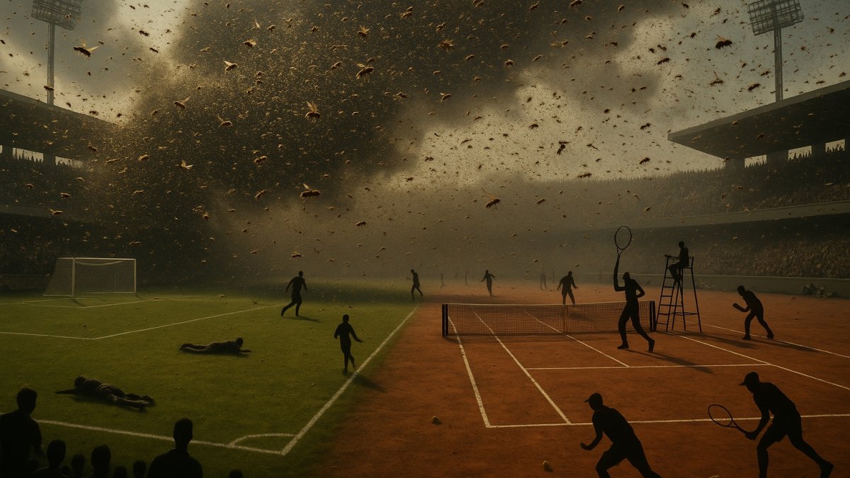 Pitch invaders: Why are insects becoming uninvited guests in sports?