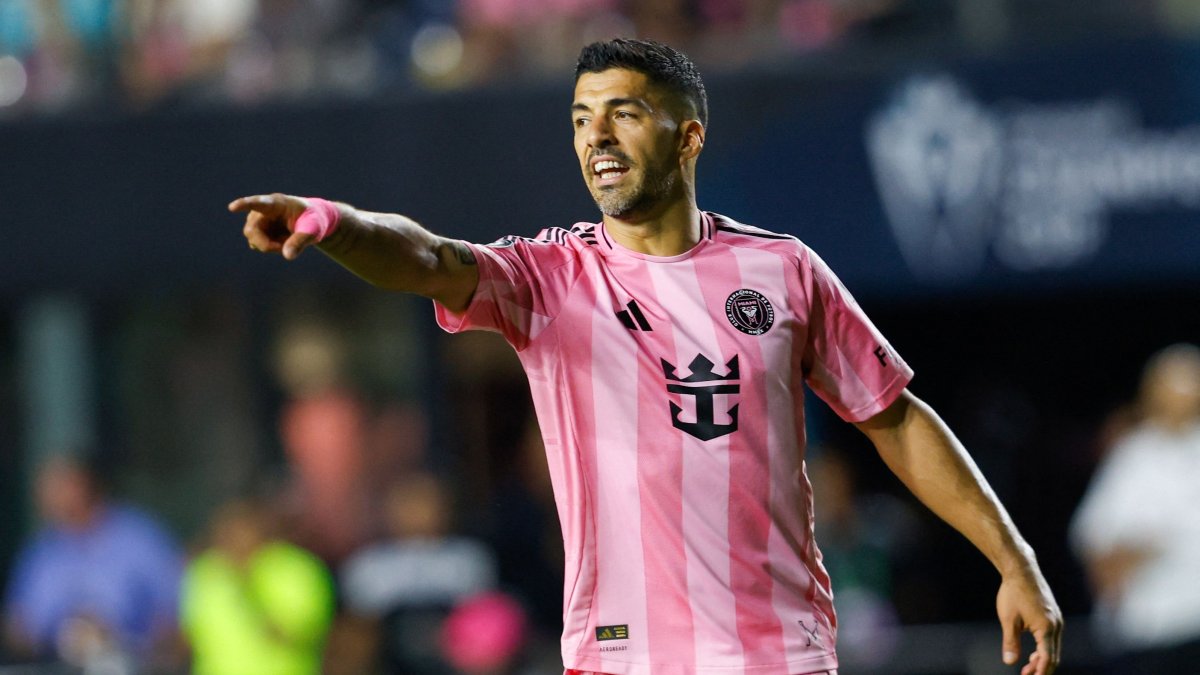 MLS hands Suarez 3-game ban after Leagues Cup spitting incident