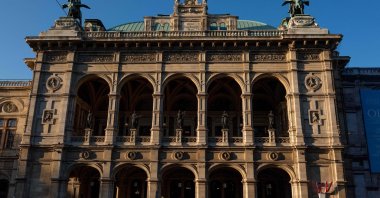 The Vienna State Opera building, Vienna, Austria, Aug. 26, 2025. (AFP Photo)