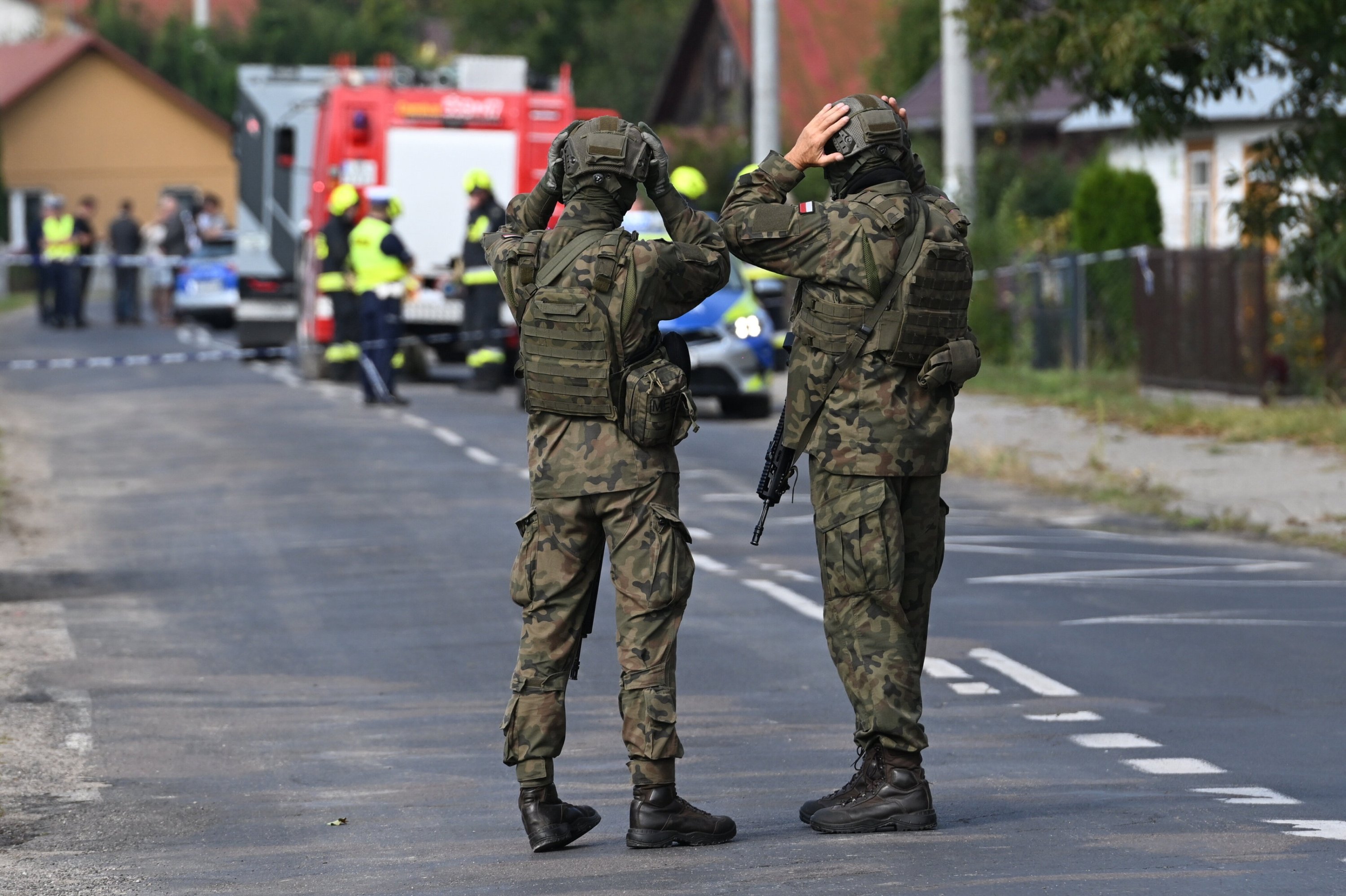 Russian drones targeted at Ukraine shot down over Polish airspace