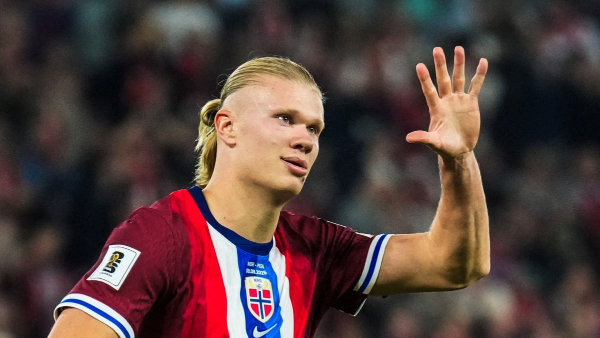 Haaland nets 5 as Norway crush Moldova 11-1, Ronaldo equals record