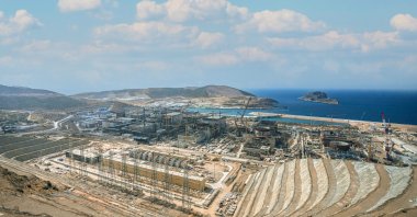 A general view of Akkuyu nuclear plant, Mersin, southern Türkiye, May 29, 2025. (DHA Photo)