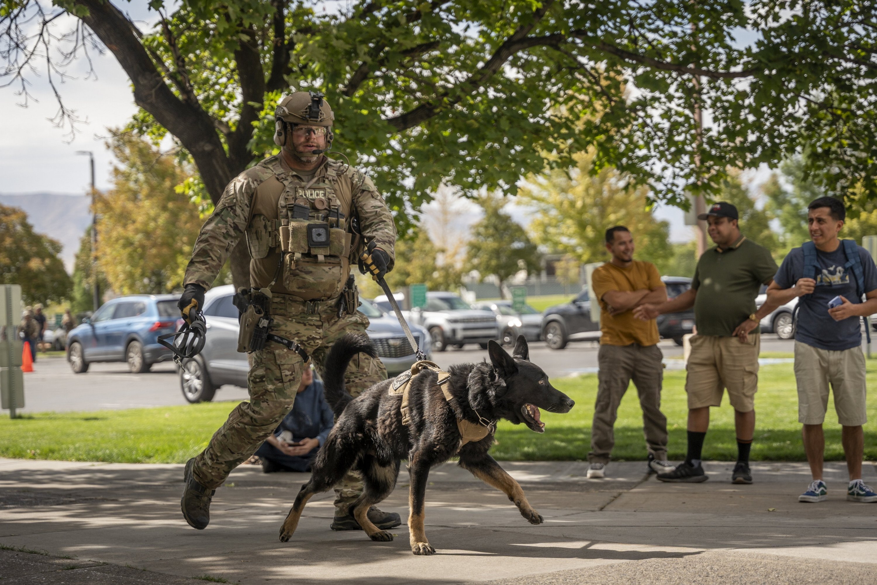 Manhunt on for sniper who killed US conservative activist Kirk