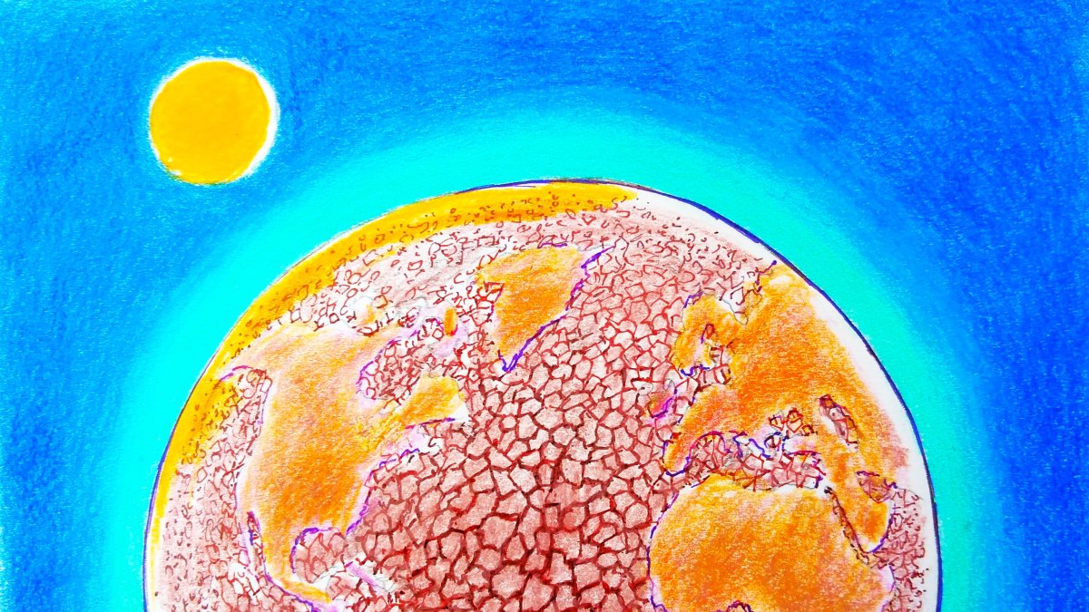 &quot;If current trends continue, an estimated 5 billion people could be living in water-stressed regions by 2050.&quot; (Illustration by Erhan Yalvaç)