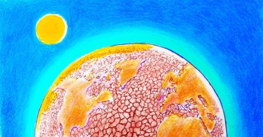 &quot;If current trends continue, an estimated 5 billion people could be living in water-stressed regions by 2050.&quot; (Illustration by Erhan Yalvaç)